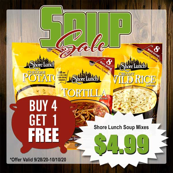Shore Lunch Soup Mix Sale