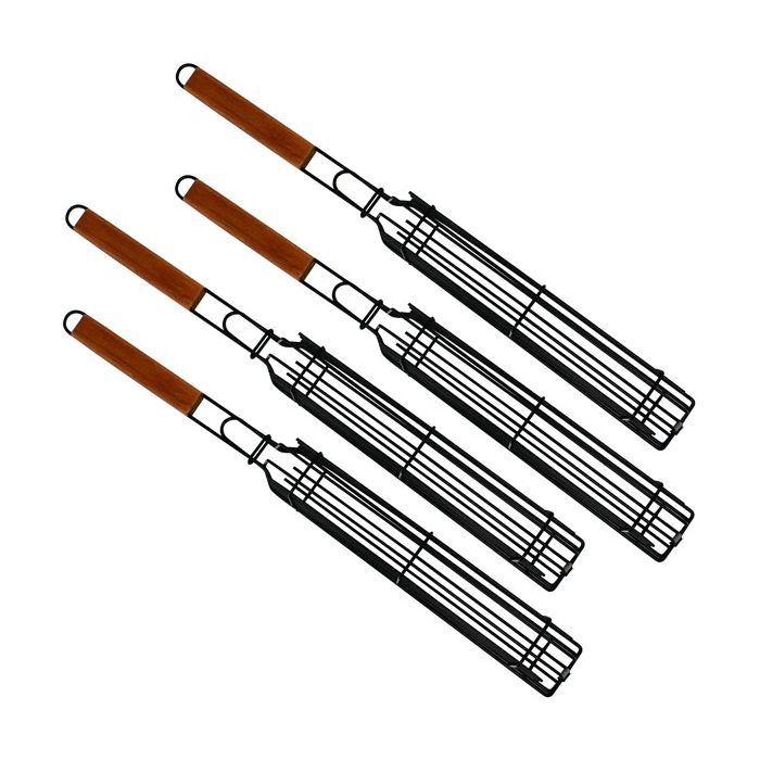 Nonstick Grilling Kabob Baskets, 4 pc. set